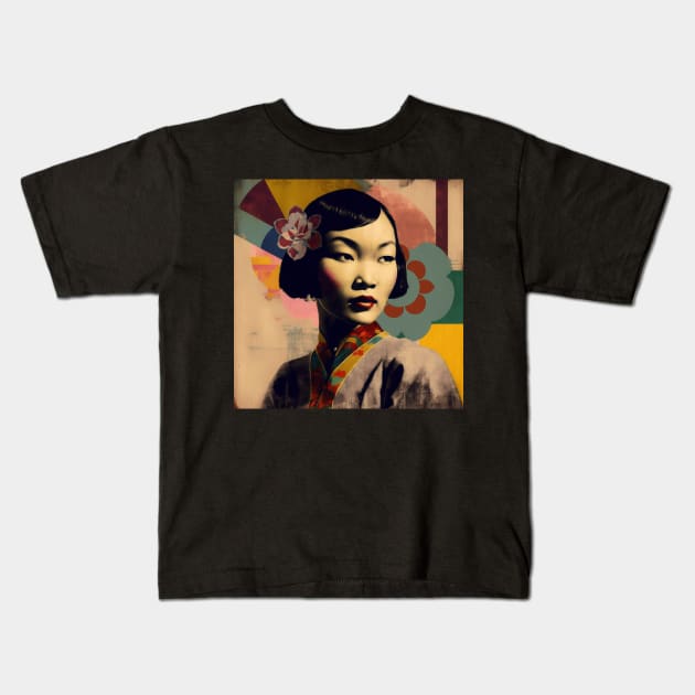 Anna May Wong #4 Kids T-Shirt by MonoMagic